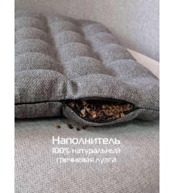 Подушка для сиденья MATEX ECOLOGY SEAT. ECOLOGY. Размер: 40x40 Цвет: Темно-серый