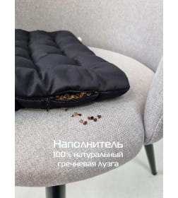 Подушка для сиденья MATEX ECOLOGY SEAT. ECOLOGY. Размер: 40x40 Цвет: Черный