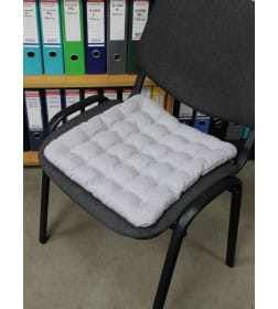 Подушка для сиденья MATEX ECOLOGY SEAT. Размер: 40x40 Цвет: светло-серый