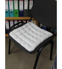 Подушка для сиденья MATEX ECOLOGY SEAT. Размер: 40x40 Цвет: серо-бежевый