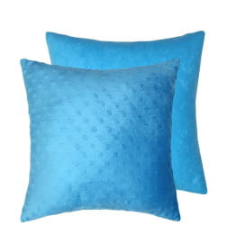 Подушка декоративная MATEX HILL. Размер: 35x35 Цвет: голубой