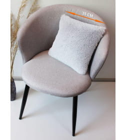 Подушка декоративная MATEX PLUSH. Размер: 35x35 Цвет: Серый