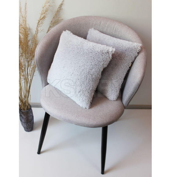 Подушка декоративная MATEX PLUSH. Размер: 35x35 Цвет: Серый (28-987) 
