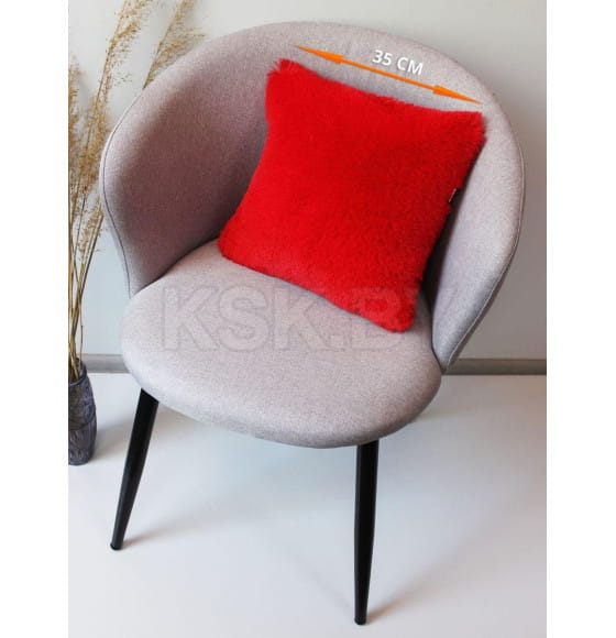 Подушка декоративная MATEX PLUSH. Размер: 35x35 Цвет: Красный (28-994) 