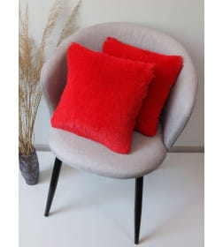 Подушка декоративная MATEX PLUSH. Размер: 35x35 Цвет: Красный