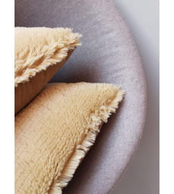 Подушка декоративная MATEX PLUSH. Размер: 35x35 Цвет: Темно-бежевый