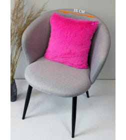Подушка декоративная MATEX PLUSH. Размер: 35x35 Цвет: фуксия.