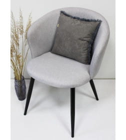 Подушка декоративная MATEX PLUSH. Размер: 35x35 Цвет: темно-серый