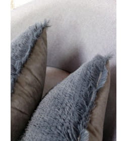 Подушка декоративная MATEX PLUSH. Размер: 35x35 Цвет: темно-серый