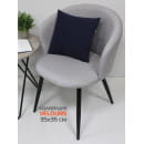 Подушка декоративная MATEX VELOURS. Размер: 35x35 Цвет: Темно-синий (37-071) 