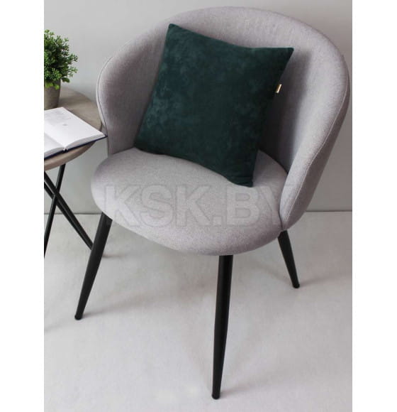Подушка декоративная MATEX VELOURS  Размер: 35x35 Цвет: темно-зеленый Артикул: 64-800 (64-800) 
