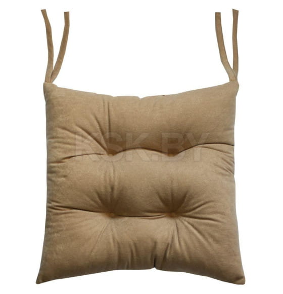 Подушка для сиденья MATEX VELOURS. Размер: 42x42 Цвет: кофейный (30-539) 
