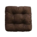 Подушка для сиденья MATEX VELOURS. Размер: 40x40 Цвет: Темно-коричневый (28-529) 