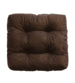 Подушка для сиденья MATEX VELOURS. Размер: 40x40 Цвет: Темно-коричневый