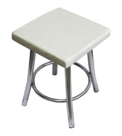 Подушка для сиденья MATEX VELOURS CUADRO. Размер: 33x33 Цвет: Молочный