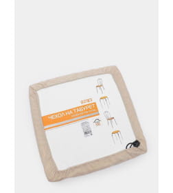 Подушка для сиденья MATEX VELOURS CUADRO. Размер: 33x33 Цвет: Молочный