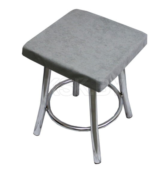 Подушка для сиденья MATEX VELOURS CUADRO. Размер: 33x33 Цвет: Светло-серый (57-505) 
