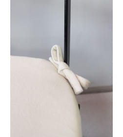 Подушка для сиденья MATEX ARIA. Размер: 41x26x41 Цвет: молочный