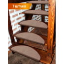 Коврик на ступеньки MATEX STEP. Размер: 23x65 Цвет: коричневый (42-846) 