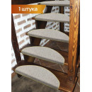 Коврик на ступеньки MATEX STEP. МАТЕХ YOUR STEP. Размер: 23x65 Цвет: бежевый (64-473) 