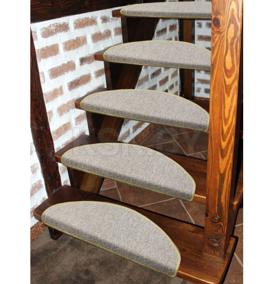 Коврик на ступеньки MATEX STEP. МАТЕХ YOUR STEP. Размер: 23x65 Цвет: бежевый (64-473) 