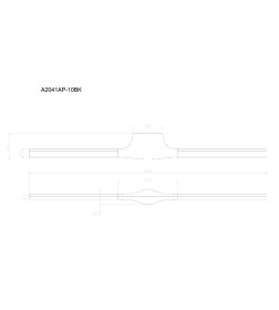 Декоративная подсветка Arte Lamp GACRUX A2041AP-10BK