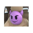 Дополнительный подголовник MATEX EMOJI. SMILE , ЧЕРТЕНОК. Размер: 30x30 Цвет: Фиолетовый (26-839) 