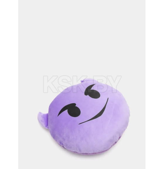 Дополнительный подголовник MATEX EMOJI. SMILE , ЧЕРТЕНОК. Размер: 30x30 Цвет: Фиолетовый (26-839) 