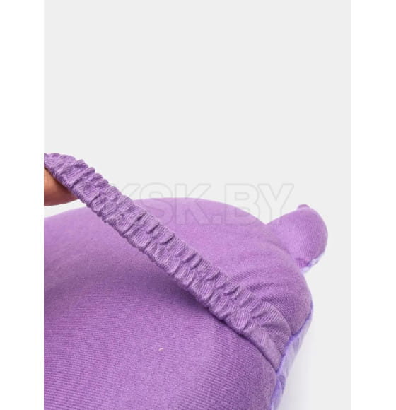 Дополнительный подголовник MATEX EMOJI. SMILE , ЧЕРТЕНОК. Размер: 30x30 Цвет: Фиолетовый (26-839) 