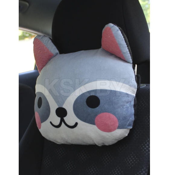 Дополнительный подголовник MATEX CUTIE. Размер: 30x25 Цвет: Серый, белый (27-119) 