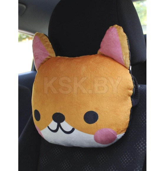 Дополнительный подголовник MATEX CUTIE. Размер: 30x25 Цвет: Коричневый, белый (27-157) 