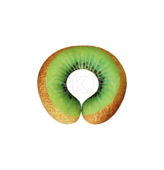 Подушка дорожная MATEX FRUTIS. КИВИ. Размер: 37x35 Цвет: Зеленый,светло-коричневый (27-478) 