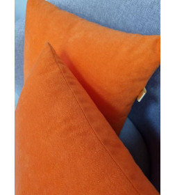 Подушка декоративная MATEX VELOURS. Размер: 35x35 Цвет: коралловый