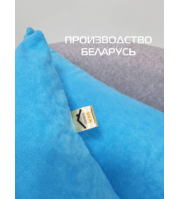 Подушка декоративная MATEX VELOURS. КОМПЛЕКТ 2 ШТ.. Размер: 35x35 Цвет: светло-голубой