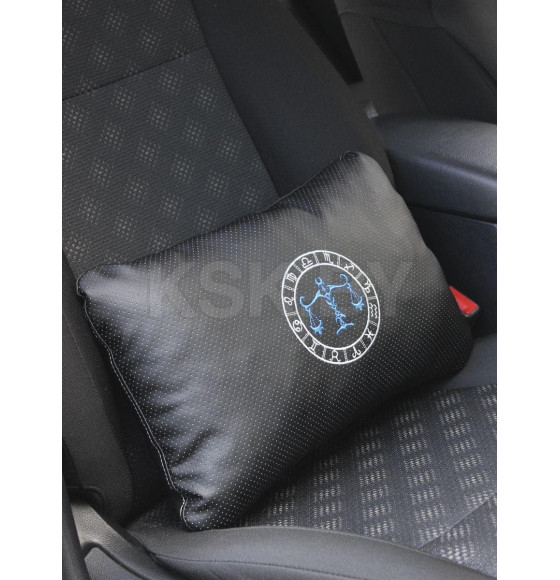 Автомобильный аксессуар MATEX ЗНАКИ ЗОДИАКА. ВЕСЫ. Размер: 45x28 Цвет: Черный, синий (27-577) 