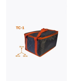 Термосумка MATEX TERMO. ТС-1. Размер: 40x23x26 Цвет: Оранжевый, серый