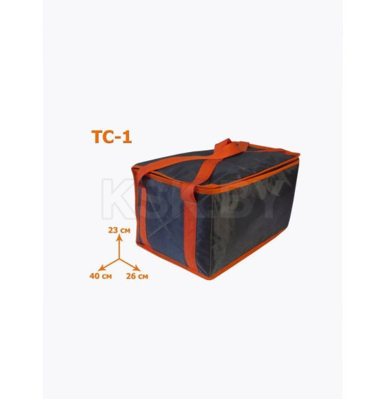 Термосумка MATEX TERMO. ТС-1. Размер: 40x23x26 Цвет: Оранжевый, серый (00-037) 