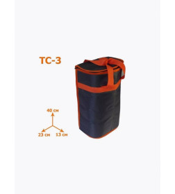 Термосумка MATEX TERMO. ТС-3. Размер: 23x40x13 Цвет: Оранжевый, серый