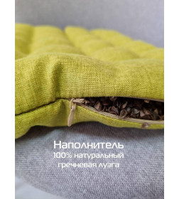 Подушка для сиденья MATEX ECOLOGY SEAT. MURA. Размер: 40x40 Цвет: фисташковый