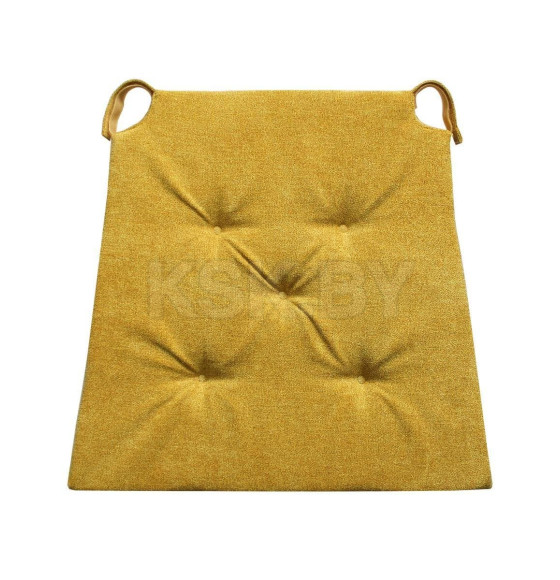 Подушка для сиденья MATEX LORETA. Размер: 41x40 Цвет: горчичный (49-067) 