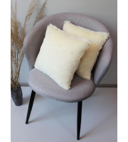 Подушка декоративная MATEX PLUSH LINE. КОМПЛЕКТ 2 ШТ.. Размер: 35x35 Цвет: молочный