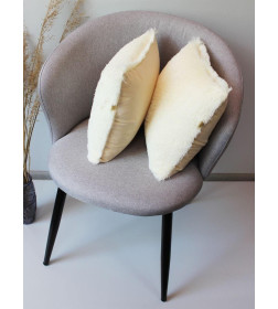 Подушка декоративная MATEX PLUSH LINE. КОМПЛЕКТ 2 ШТ.. Размер: 35x35 Цвет: молочный
