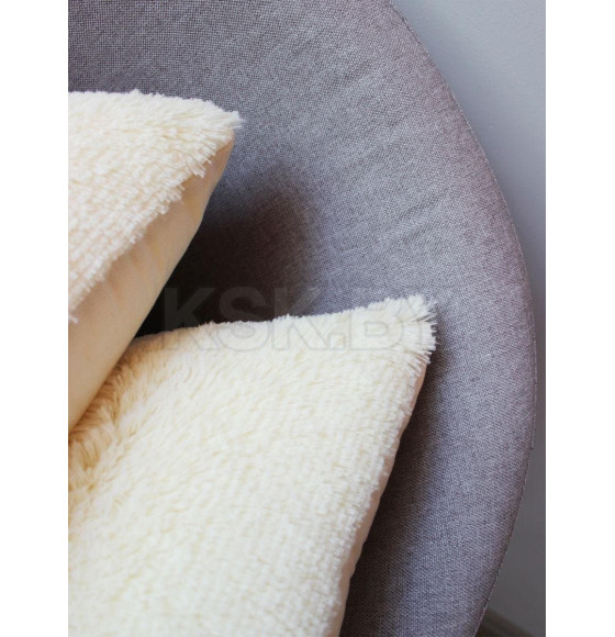 Подушка декоративная MATEX PLUSH LINE. КОМПЛЕКТ 2 ШТ.. Размер: 35x35 Цвет: молочный (55-198) 