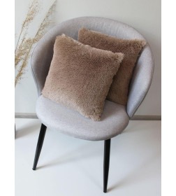 Подушка декоративная MATEX PLUSH LINE. КОМПЛЕКТ 2 ШТ.. Размер: 35x35 Цвет: кофейный