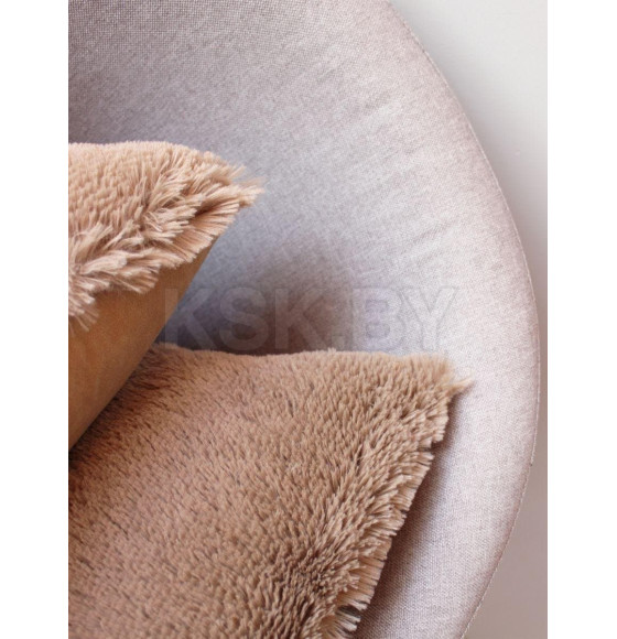 Подушка декоративная MATEX PLUSH LINE. КОМПЛЕКТ 2 ШТ.. Размер: 35x35 Цвет: кофейный (55-211) 