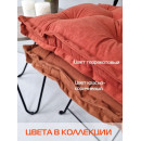 Подушка для сиденья MATEX VELOURS 2D. 2D VELOURS. Размер: 45x45 Цвет: красно-коричневый (51-114) 