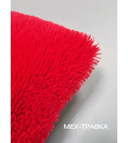 Подушка декоративная MATEX PLUSH. Размер: 43x43 Цвет: красный