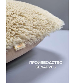 Подушка декоративная MATEX PLUSH. Размер: 43x43 Цвет: темно-бежевый