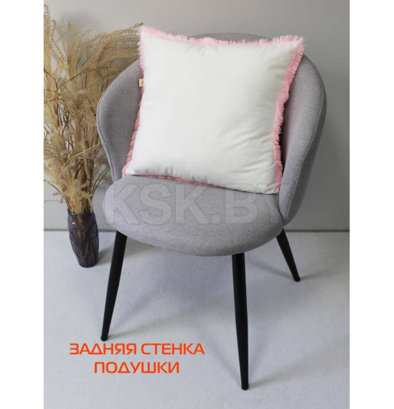 Подушка декоративная MATEX PLUSH. Размер: 43x43 Цвет: розовый (53-279) 