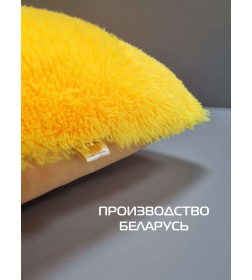 Подушка декоративная MATEX PLUSH. Размер: 43x43 Цвет: желтый